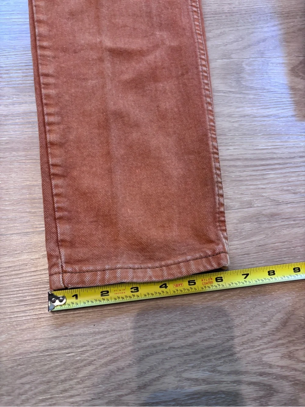 VTG Levi’s 550 Men’s 29x32 Jeans Burnt Orange Tab Relaxed Taper Distressed 90’s